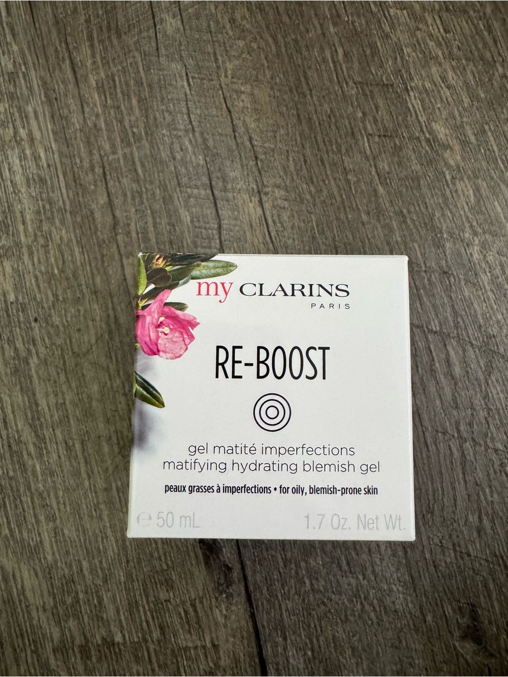 Clarins Re-Boost Mattifying Hydrating Blemish Gel